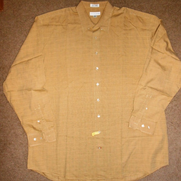 Mens Shirt Tall Size 2XT Cotton Long Slv Button up - Picture 2 of 8