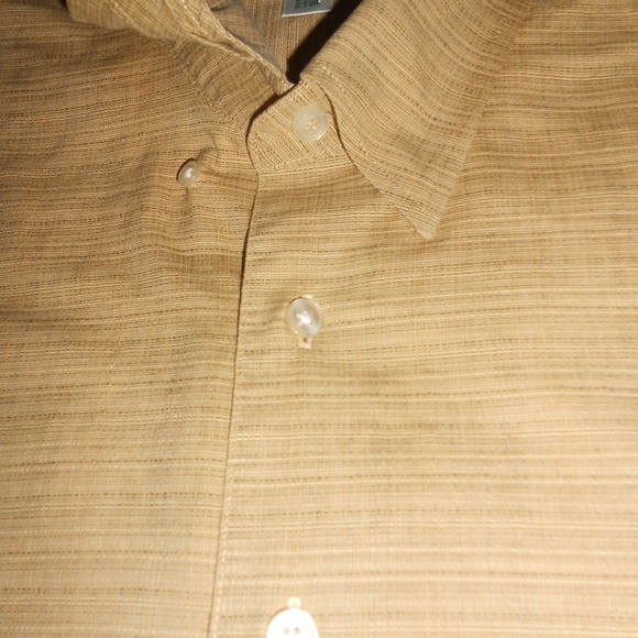 Mens Shirt Tall Size 2XT Cotton Long Slv Button up - Picture 5 of 8