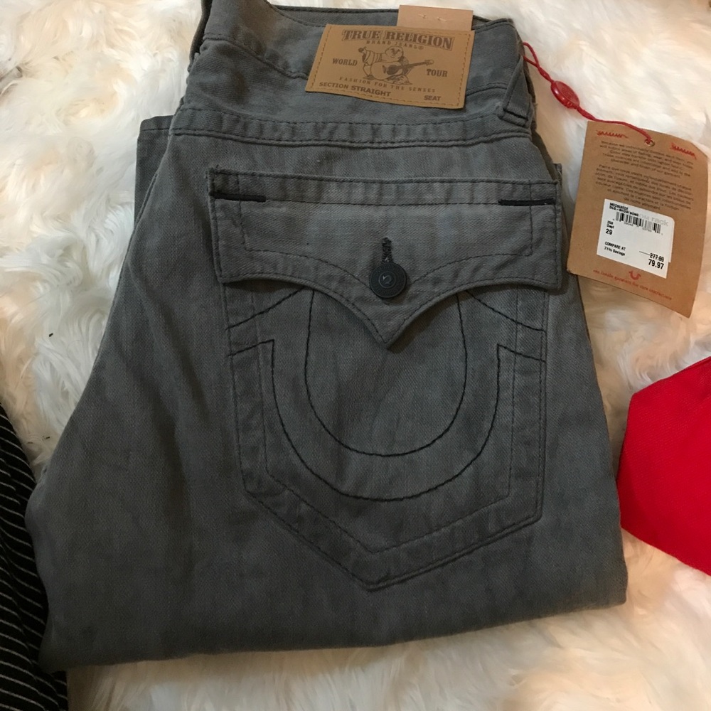 Men’s True religion grey