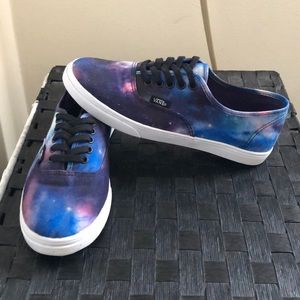 Brand new galaxy themed vans