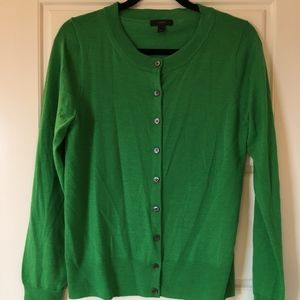 GORGEOUS Jewel Green J Crew Cardigan!