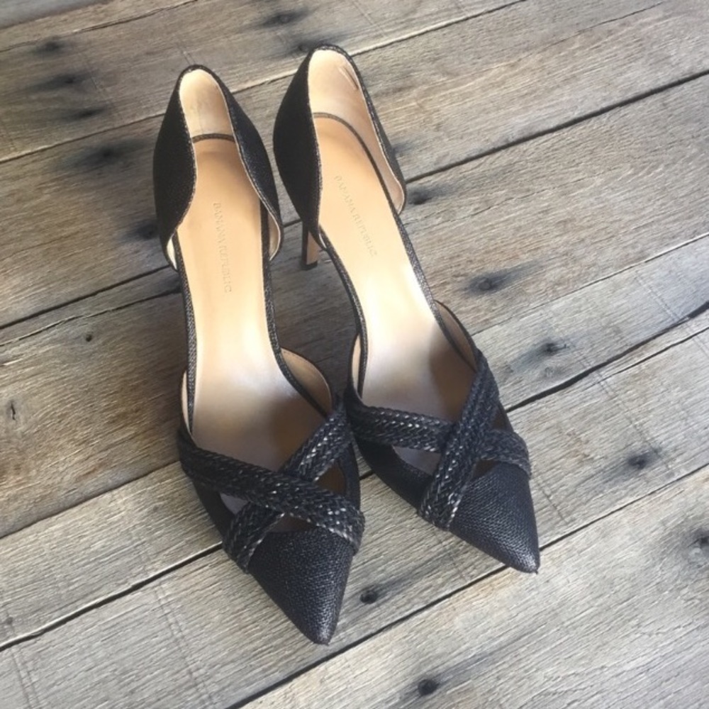 Banana Republic Black Heels