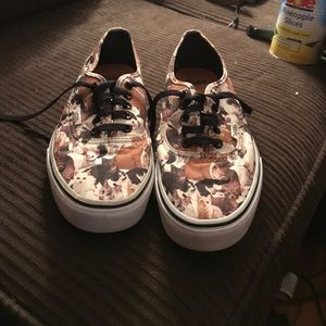 Cat Vans size 9.5 in women’s
