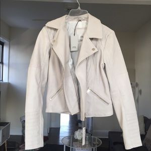 River Island Jackets & Coats - White River Island leather jacket River Island Jackets & Coats - White River Island leather jacket