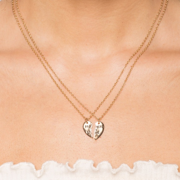 Partners In Crime Necklace Set - Picture 2 of 2