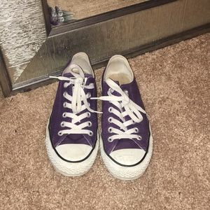 Purple converse