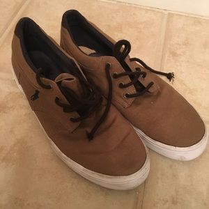 👞 pair of brown low-top POLOS 2 pairs for $40