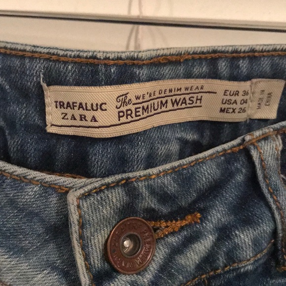 Zara TRF jeans size is 4 eur 36 - Picture 3 of 4