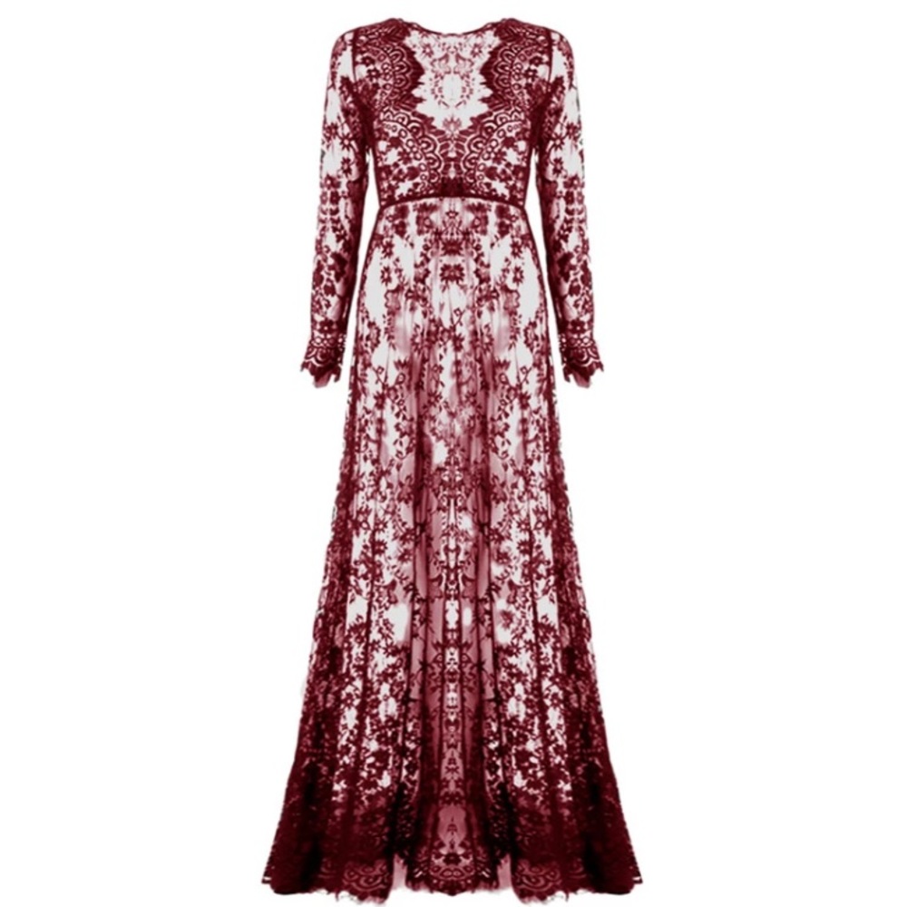 Lace see through dress - Picture 5 of 7