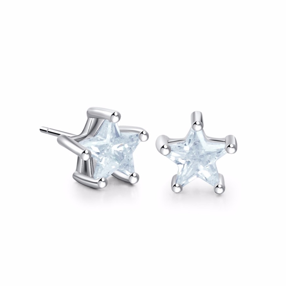 ❤️❤️Swarovski Elements Gem Star Stud Earrings❤️❤️ - Picture 2 of 7