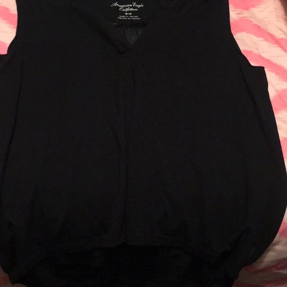 Sleeveless fancy top