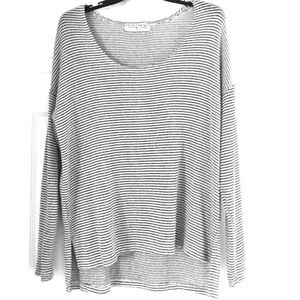 Urban Outfitters Knit Stripe Long Sleeve Top
