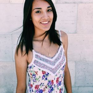 Free People Floral Slip Dress