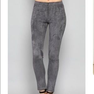 Brand New Suede Leggings