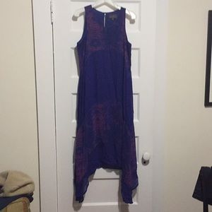 Purple party dress
