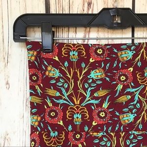 3XL Lularoe Slinky Maxi Skirt with foldover waist!