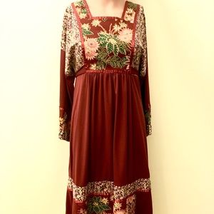1970s Young Edwardian Dress