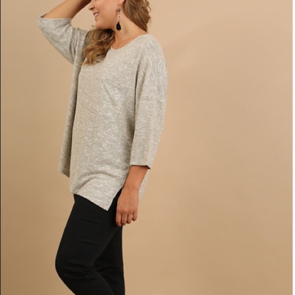 Almost gone!!! Plus Oatmeal & Sage Sweater