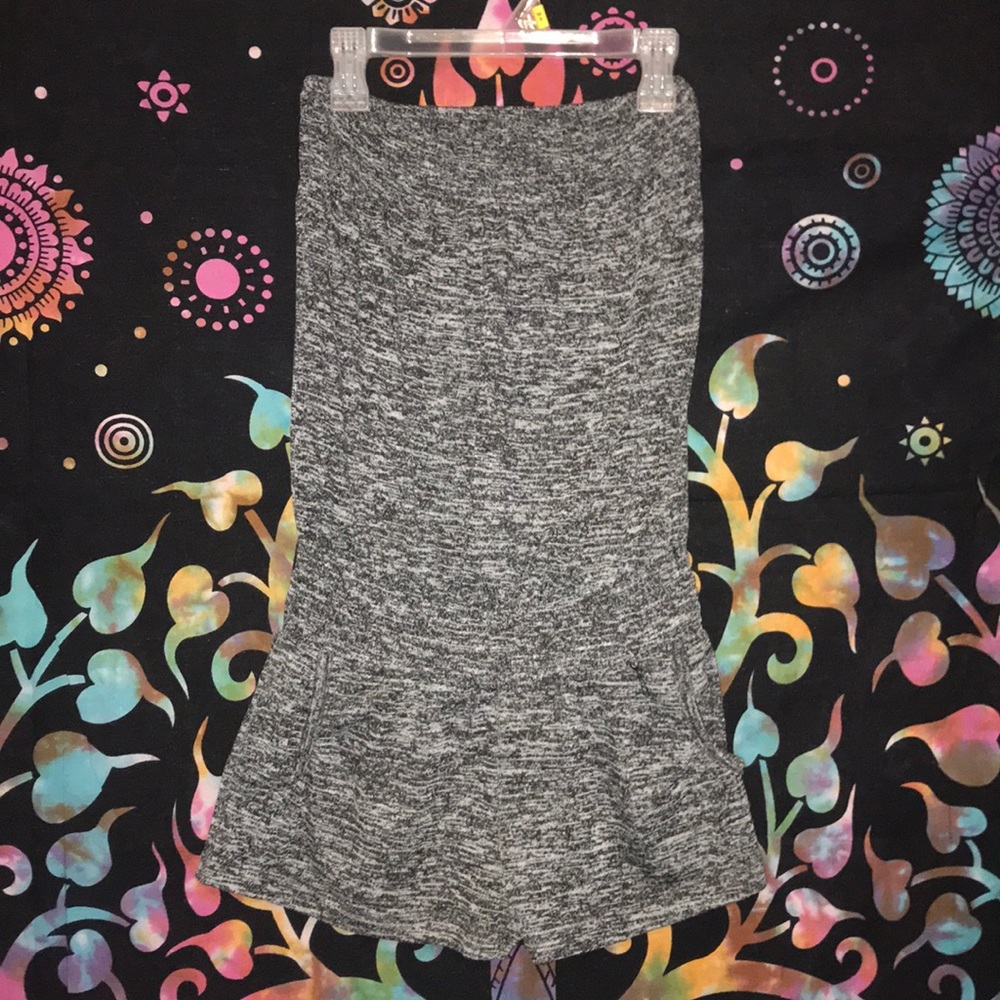 Grey Stretch Romper with Pockets in Medium