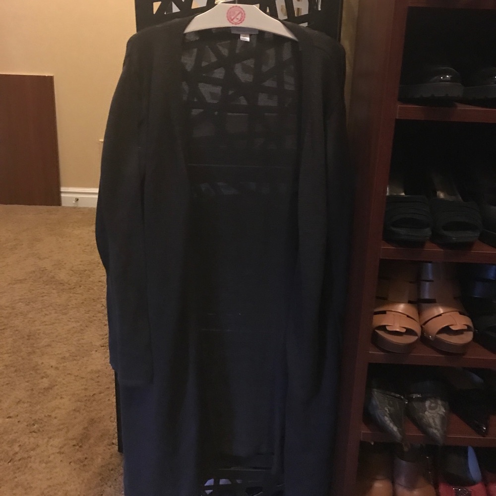 Maxi sweater cardigan