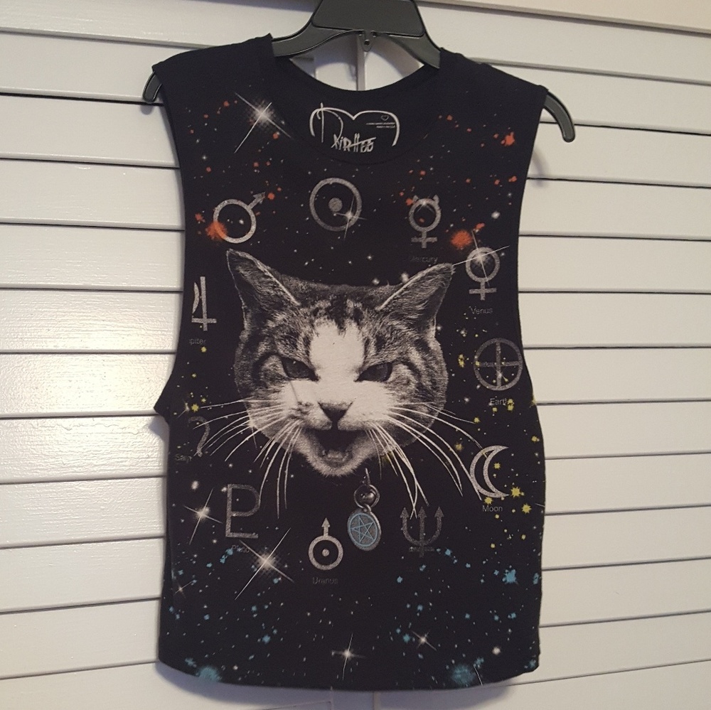 Planet Space Cat tank