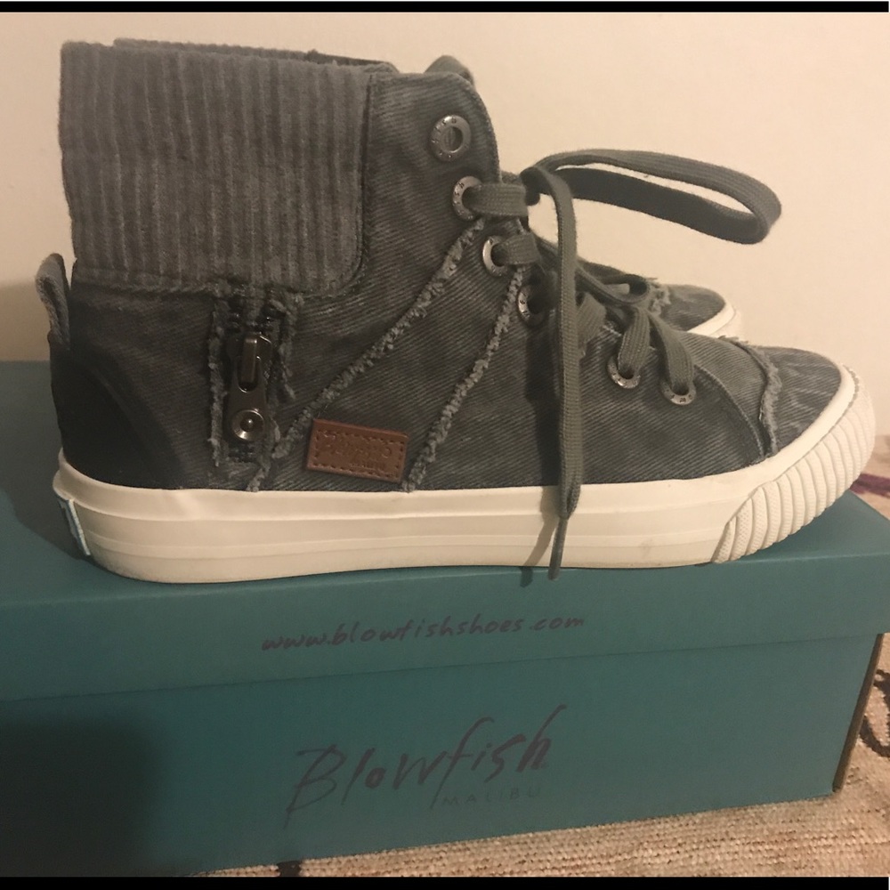Blowfish grey women sneakers size us 7.5