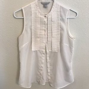 H&M Semi-Sheer Sleeveless Shirt