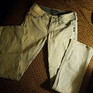 Silver jeans