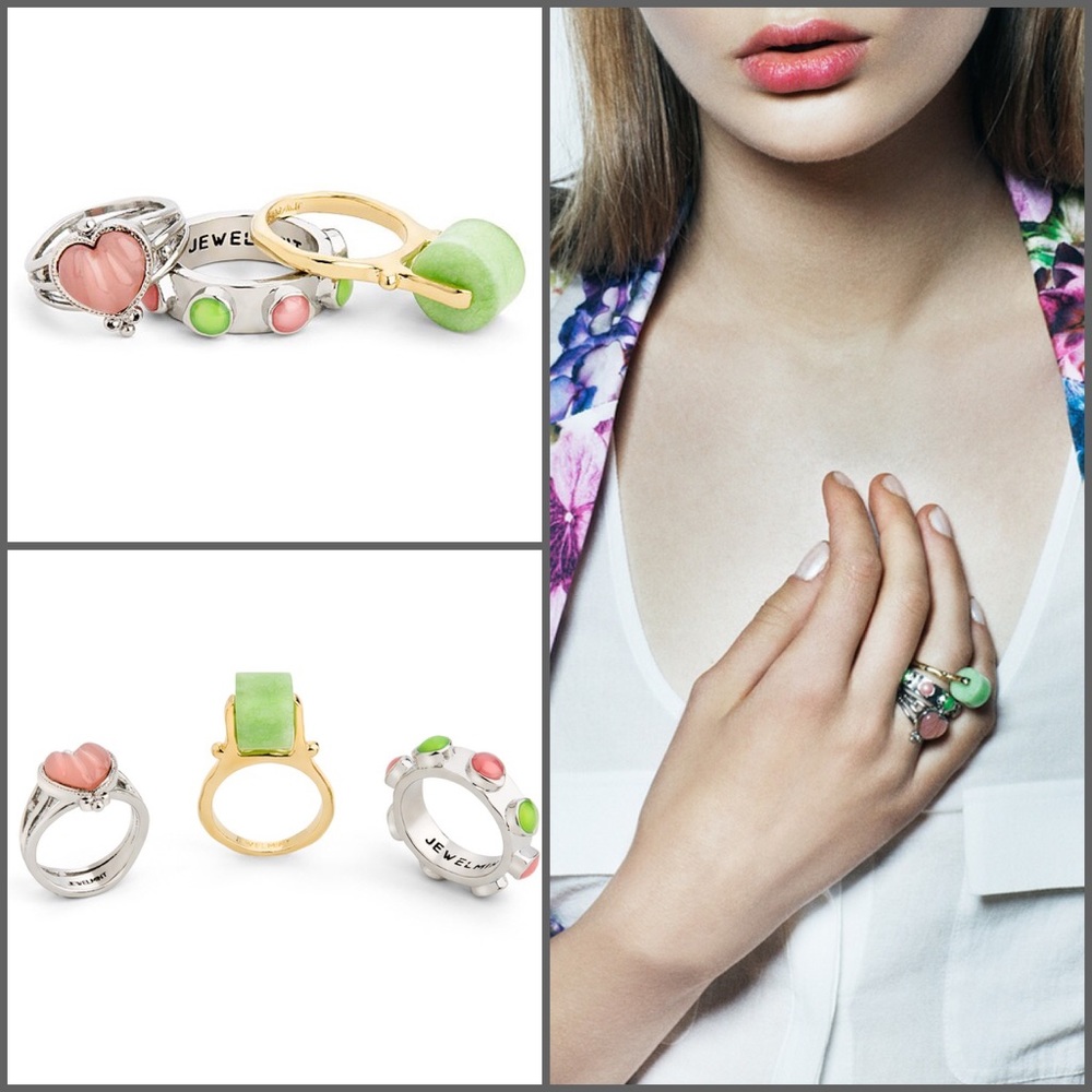 Jewelmint Hearts Desire Ring Set Trio NEW IN BOX-6