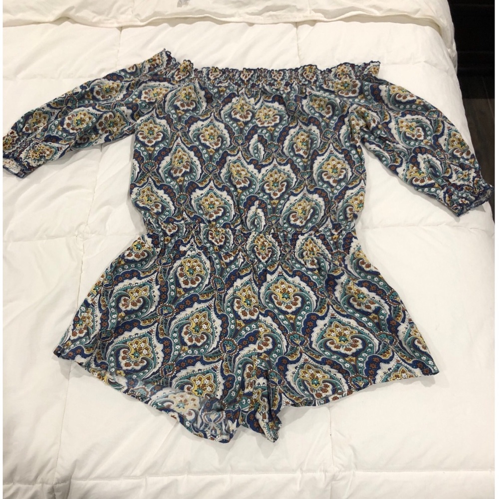 Off the shoulders romper