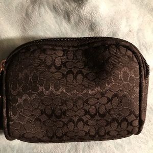Coach mini coin pouch