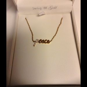 CRISLU Peace necklace brand new