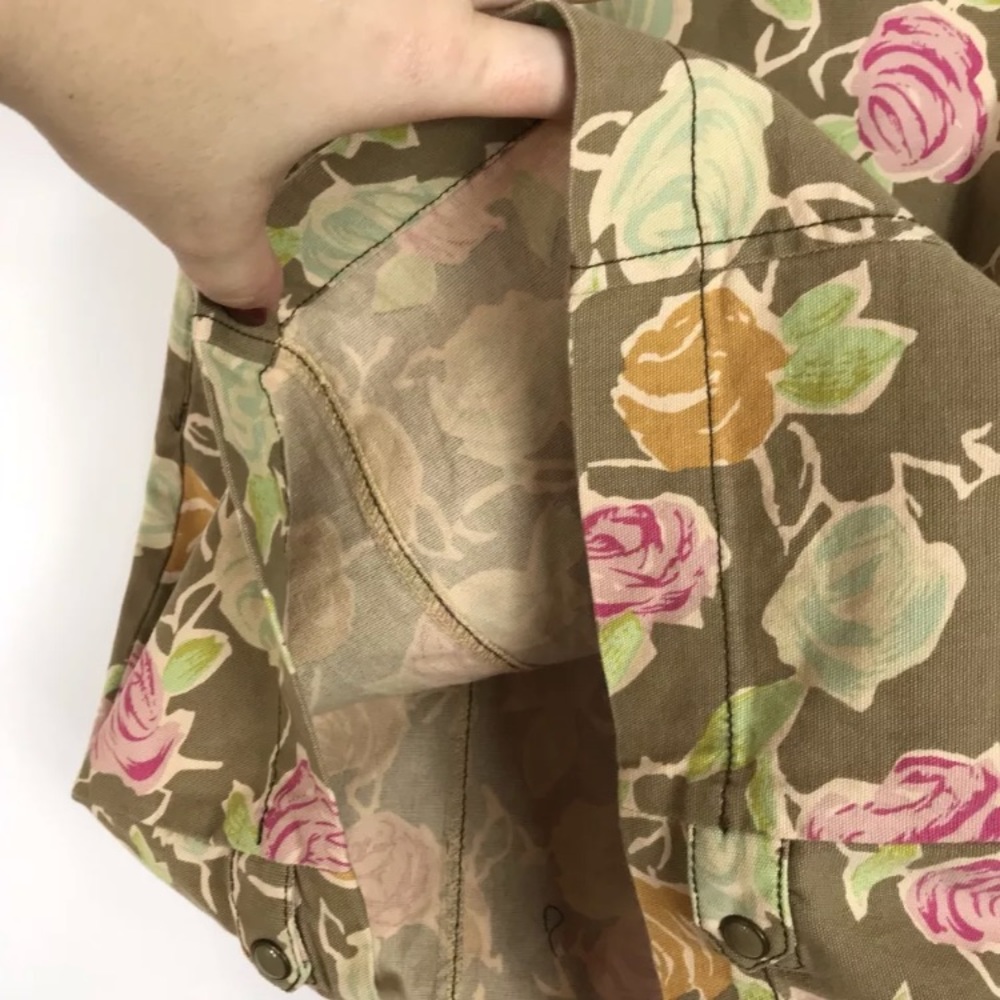 {Hei Hei Anthro} Brown Sidewalk Garden Skirt - Picture 5 of 8