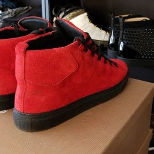 New red Suede baleciagas (authentic)