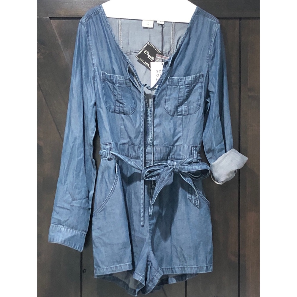 NWT Jean Romper