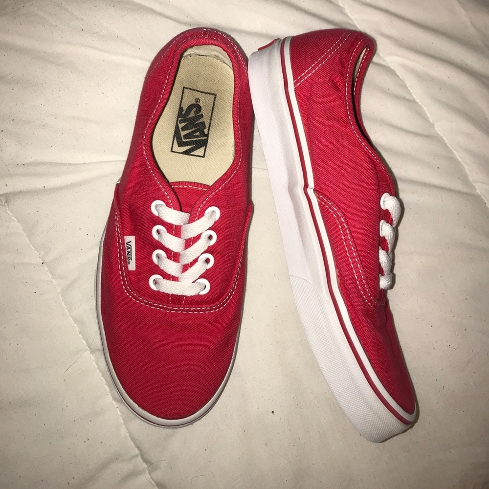 Red Vans