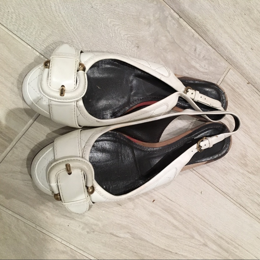 Burberry flats