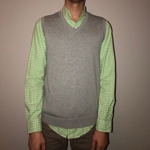 Grey Club Room Sweater Vest