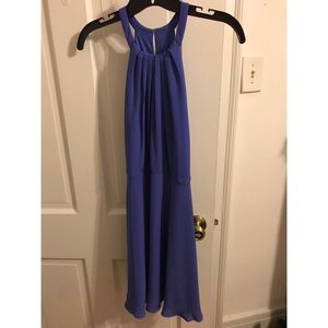 EXPRESS Chiffon Sleeveless Dress-Periwinkle Blue