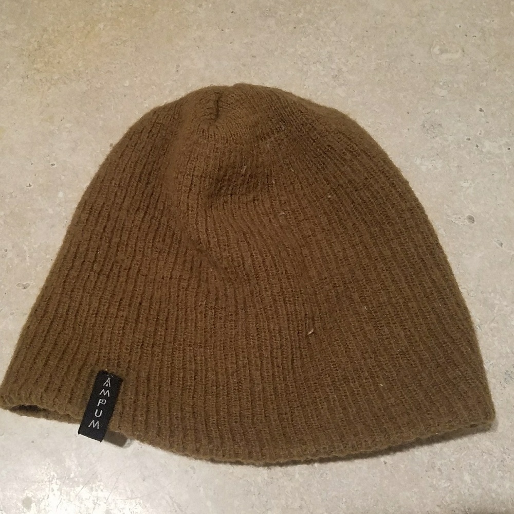 Tan beanie