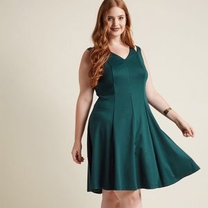 ModCloth Shoulder Cutout A-Line Dress