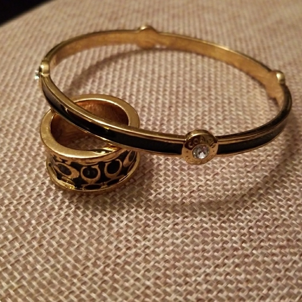 Coach Ring & Bracelet (Authentic)