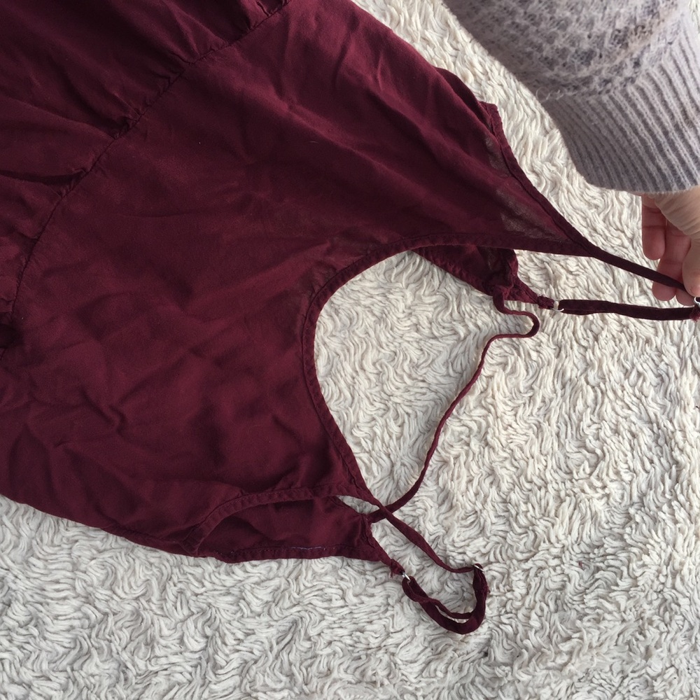 CHRISTMAS SALE! Maroon Brandy Melville Jada Dress