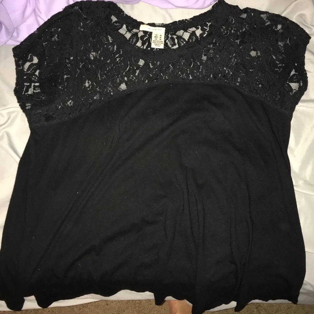 DKNY Black Blouse