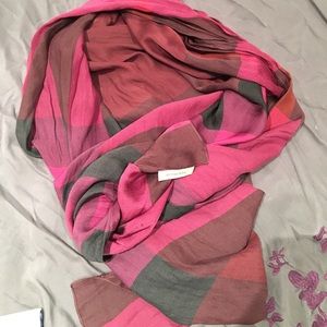 Burberry 100% silk scarf/shawl