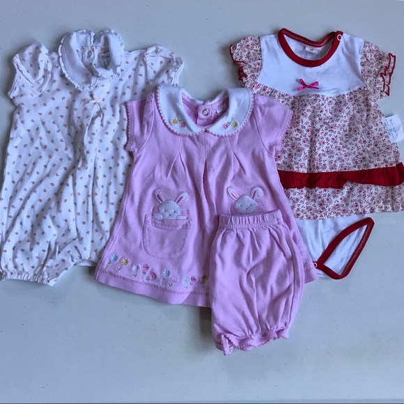10-piece Girl’s set (3-6M) - Picture 2 of 4