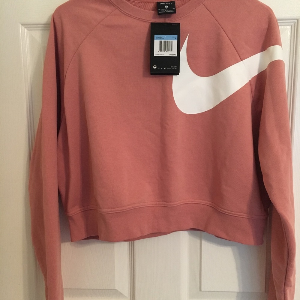 Cropped sweat shirt