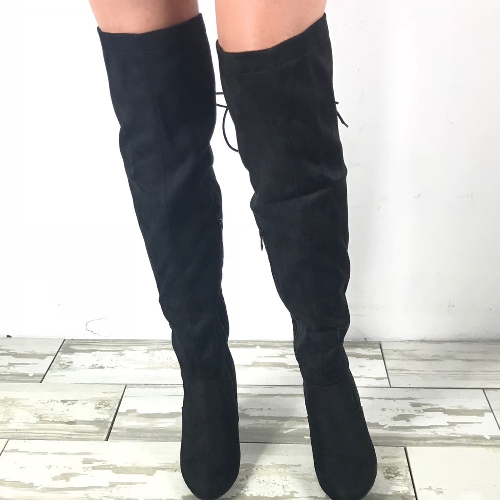 Over the knee heels