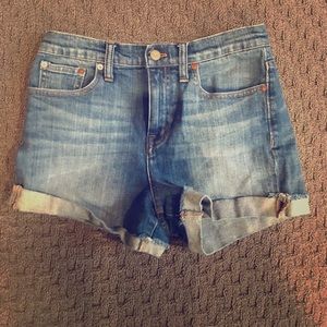 Madewell denim shorts