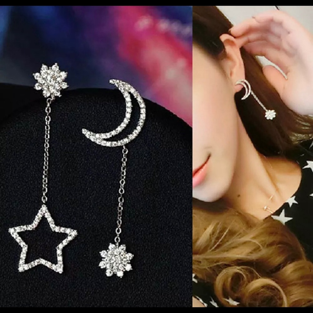 Moon&Star long Earrings SALE!💝